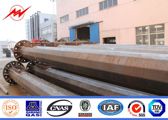 เสาหลักเสาสูงหลายเหลี่ยม 20 เมตรพร้อมระบบยกของ