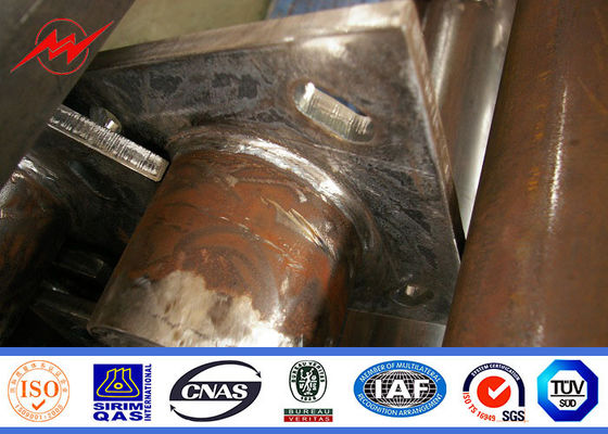 เสาสูงเสาสูง 35 เมตรสำหรับไฟสวนสาธารณะพร้อมระบบยกของ