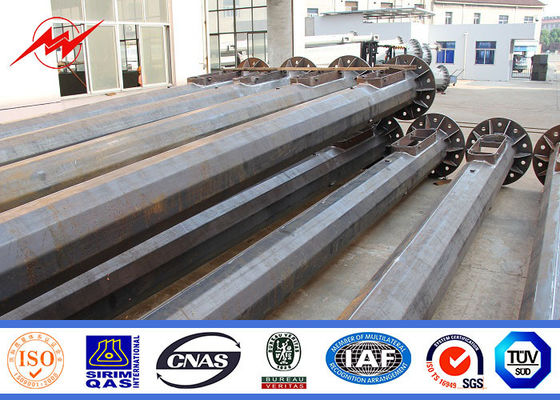 เสาหลักเสาสูงเสาหลายเหลี่ยมขนาด 40 เมตรพร้อมเครื่องกว้าน