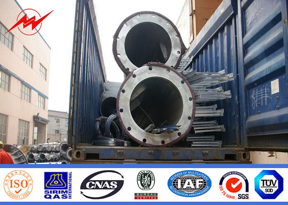 เสาสัญญาณเสาสูงหลายเสา 50 เมตรพร้อมระบบยกของ