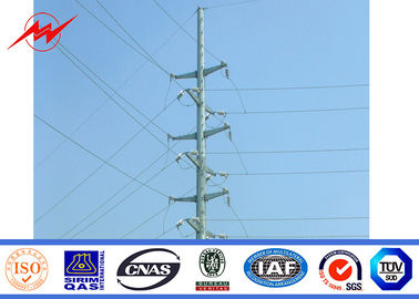 เสาพลังงานไฟฟ้ารูปหลายเหลี่ยม ISO 69 KV 2 ส่วน