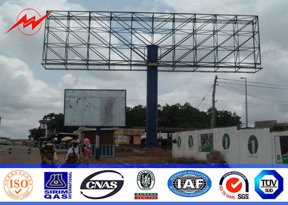 10mm Commercial Digital Steel structure Outdoor Billboard Advertising P16 With LED Screen