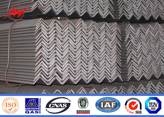 Electric Power Tower Galvanized Angle Steel S235JR With Standard Length