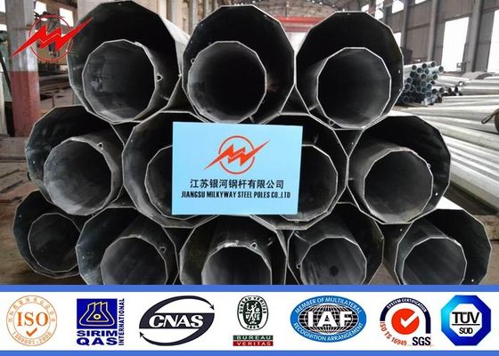 20FT 25FT 30FT Galvanization Electrical Power Pole For Philippines