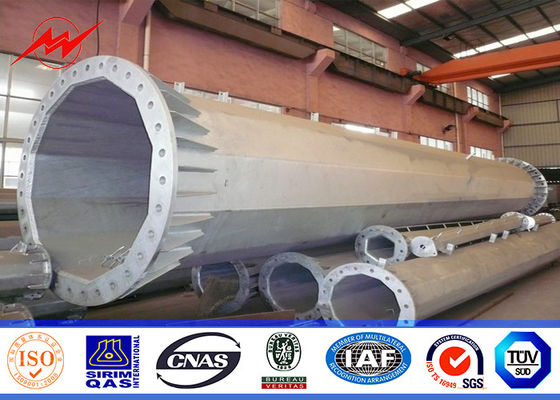 16 เสาเหล็กโมโนเสาไมโครเวฟไมโครเวฟสำหรับสายส่งโทรศัพท์มือถือ