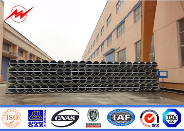 NEA Hot Dip Galvanized Tubular Pole 25ft 35ft 45ft สําหรับการส่งพลังงาน