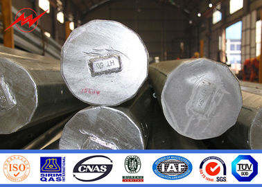 18m 20m 25m เสาส่งกำลังสังกะสีสำหรับสาย 110 Kv Power Coating