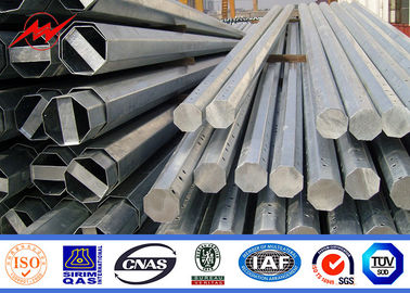 เสาไฟฟลัดไลท์ Bitumen ความสูง 10 เมตรสำหรับสายส่งไฟฟ้าแรงสูง