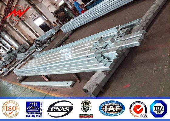 19ft มุมเหล็กชุบสังกะสีมุม Steel Angle อุปกรณ์เสริมสำหรับสายส่งไฟฟ้า