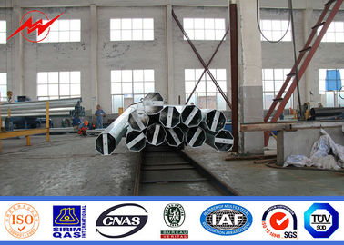 Astm A123 เสาไฟฟ้าเหล็กชุบสังกะสีแบบสะโพกร้อน