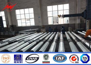 6m - 15m ทางหลวง 1mm ถึง 30mm Telescopic Light Pole