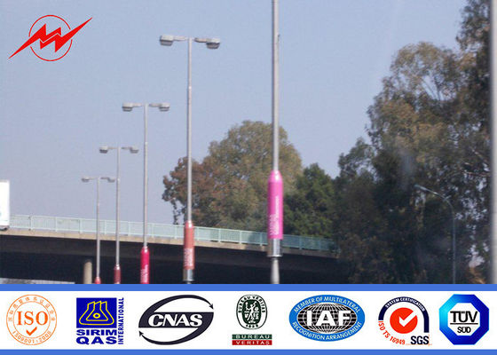 Q235 เสาไฟถนนเสาสูงสังกะสี, เสาแสงกลางแจ้งสำหรับถนน