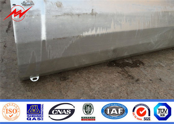 เหล็กชุบสังกะสีขั้วโลกตรวจสอบความปลอดภัยกล้องวงจรปิดติดตั้งขั้วโลก