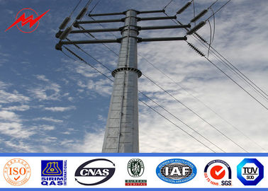 เสาเหล็ก Dan 15M 1200 Dan, เสาเหล็กท่อที่มีการเคลือบพื้นผิว Galvanization