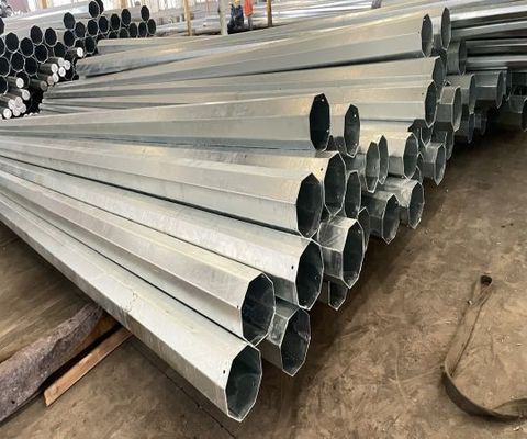 ตะกอนท่อเหล็ก 8M สําหรับสายส่งกระจายไฟฟ้า 69kV ความหนา 3 มิลลิเมตร ตอบสนองมาตรฐานทางเทคนิคและความปลอดภัย