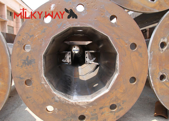 เสาเหล็กชุบสังกะสี 27.5m 32m ทางเลือกที่ต้องการสำหรับโครงสร้างที่ทนต่อการกัดกร่อนและการกัดกร่อน