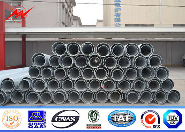 16M 2.5KN ถึง 16KN S355JR เสาไฟฟ้าเหล็กแรงสูงพร้อมความหนา 2.75 มม. 3.5 มม