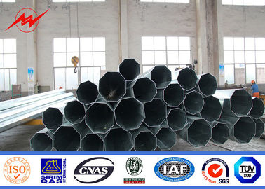 35 ฟุต 40 ฟุต ต้นส่งไฟฟ้า Hot Dip Galvanized Power Distribution Steel