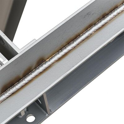 การเชื่อมเสาไฟฟ้าส่งกำลังเหล็ก AWS D11 ด้วยความคลาดเคลื่อนของมิติ บวกหรือลบ 2 เปอร์เซ็นต์ ทนทานและโครงสร้าง