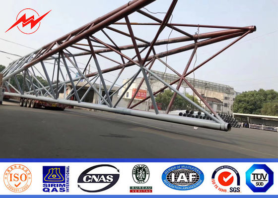 โทรคมนาคมเทคโนโลยี่เสาไฟฟ้าสามเสามีมาตรฐานการสังกะสี 86