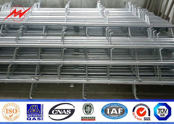 132 Kv 27 มม. 1500 กก. โหลดเสาโมโนเสาสำหรับรับส่งข้อมูลแบบเคลื่อนที่