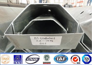 เสายูทิลิตี้เหล็ก 9m 4kn สำหรับโครงการสายส่งไฟฟ้าเหนือศีรษะ