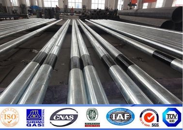 เสาไฟฟ้าเหล็กแปดเหลี่ยม 69KV สำหรับโครงการสายส่งแรงสูง