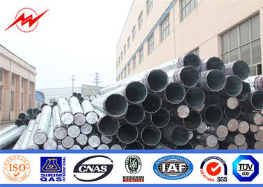รวันดา 11m 12m 15m 2 ส่วนสายเสาส่งทำจากเหล็ก Q345