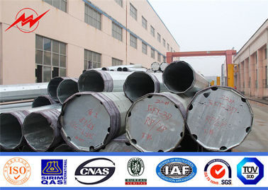 รวันดา 11m 12m 15m 2 ส่วนสายเสาส่งทำจากเหล็ก Q345