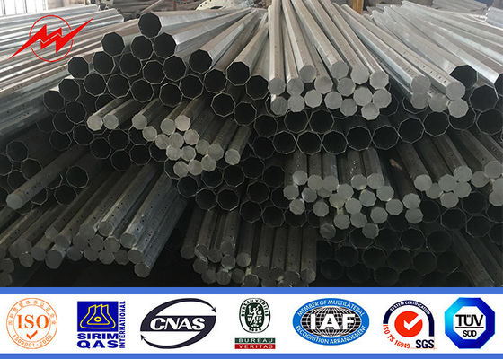 ลมหลักฐาน 32m เสาไฟฟ้าส่งไฟฟ้าสำหรับสายไฟฟ้าจำหน่ายภายนอก