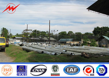 3 มิลลิเมตรความหนา 40ft 500 กิโลกรัม Gr65 เสาไฟฟ้า, เสาส่งไฟฟ้า