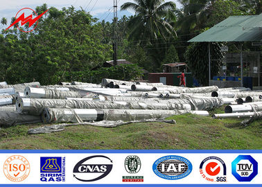 3 มิลลิเมตรความหนา 40ft 500 กิโลกรัม Gr65 เสาไฟฟ้า, เสาส่งไฟฟ้า