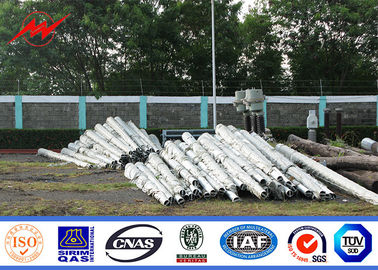 3 มิลลิเมตรความหนา 40ft 500 กิโลกรัม Gr65 เสาไฟฟ้า, เสาส่งไฟฟ้า