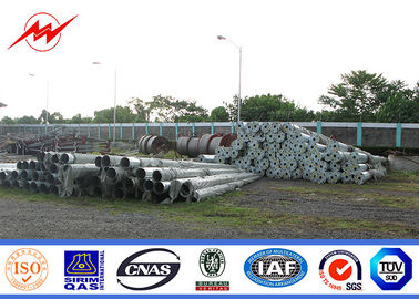 เหล็กชุบสังกะสีแบบจุ่มร้อน, ขั้วไฟฟ้า 35ft Q345 เสา 2.75 มิลลิเมตรความหนา