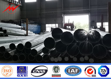 65 Feet Type Hs Ht เสาไฟฟ้าพร้อมมุมครอสสตีล