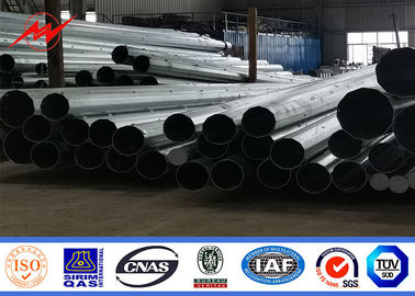 65 Feet Type Hs Ht เสาไฟฟ้าพร้อมมุมครอสสตีล