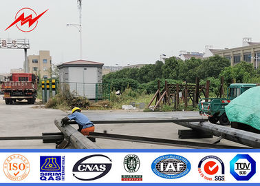75FT 80FT NGCP Type E เสาโลหะชุบสังกะสี, เสาส่งสายชีวิตยาว
