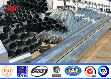 เสาไฟถนนพลังงานแสงอาทิตย์ 6-18 ม. เสาเหล็กท่อ