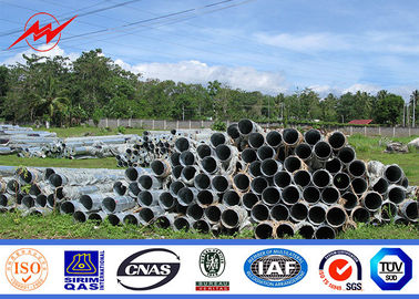 69KV 133KV 220KV แรงดันไฟฟ้าปานกลางเสาไฟฟ้าสำหรับสายการกระจาย