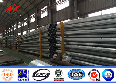 Gr65 138kv ขั้วไฟฟ้าชุบสังกะสีแบบจุ่มร้อนสำหรับสายส่ง
