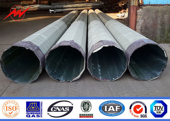 เสาไฟฟ้าอเนกประสงค์ 18M ระบบส่งกำลังชุบสังกะสีแบบจุ่มร้อน