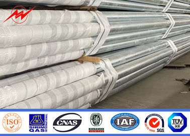 เสาเหล็กชุบสังกะสีเชิงพาณิชย์ 12m 500DAN 1000DAN 1600DAN ASTM A123
