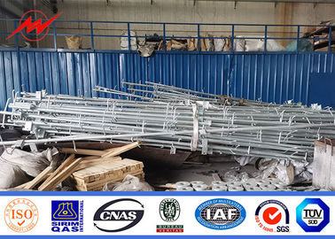 ส่งเหล็กโลหะเสาไฟฟ้า 15m 550 Dan 650 Dan 4mm / 5mm หนา
