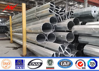 60FT 65FT 70FT 75FT Q345B/A572 สแตนเลส พลังงานสตูลด้วยความปลอดภัยจากแผ่นดินไหว 8 องศา
