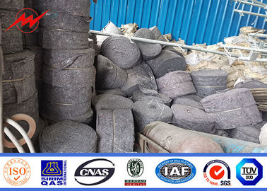 เสาเหล็กชุบสังกะสี 10-80 Ft สำหรับอุปกรณ์จำหน่ายไฟฟ้า
