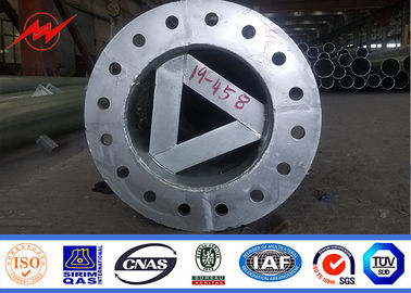 ไฟฟ้า 36M 24KN HDG Steel เสาโมโนทาวเวอร์การออกแบบการสื่อสารเคลื่อนที่