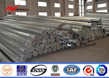 ใบรับรอง ISO เสาเหล็กไฟฟ้าชุบสังกะสีสำหรับหอส่งสัญญาณ