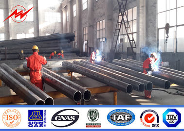 ใบรับรอง ISO เสาเหล็กไฟฟ้าชุบสังกะสีสำหรับหอส่งสัญญาณ
