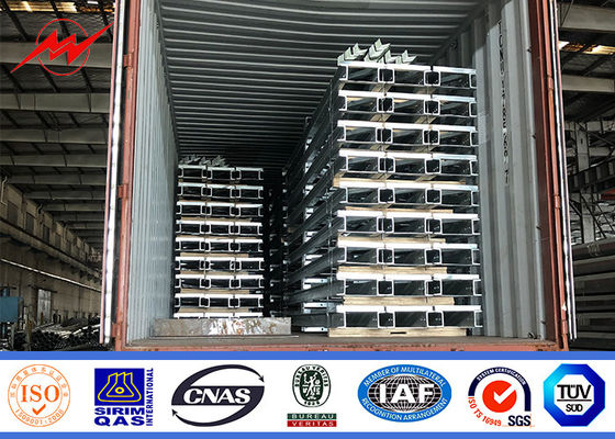10m 400dan 650dan 800dan 355n / Mm2 เสาท่อเหล็ก