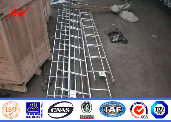 9 เมตร 13.4kn Galvanization Surface Treatment Tubular Pole สำหรับสายไฟฟ้า
